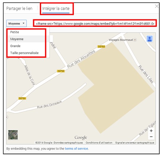 creer une carte personnalisee avec Google Map - integrer une carte personnalisee