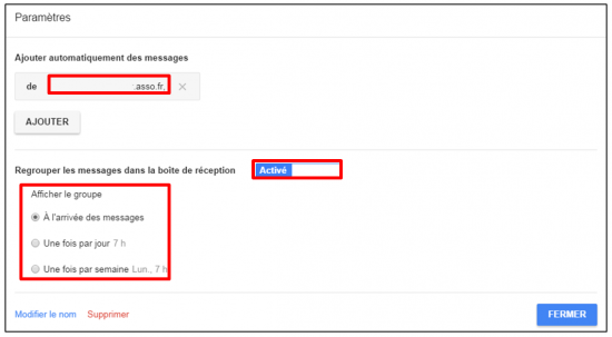 Faciliter la gestion des mails avec Inbox by Gmail - Activer les libelles