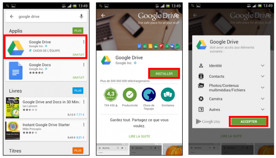 Télécharger Google Drive pour Android