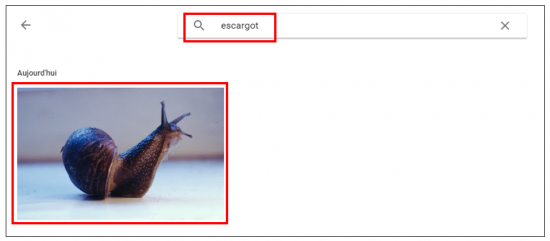 16 - Google Photos stockage gratuit et illimite de photos en ligne - Rechercher des photos