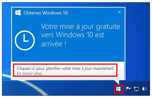 Mise à jour Windows 7 et 8.1 vers Windows 10 - Démarrer la mise à niveau