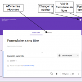 Nouvelle interface Google Forms