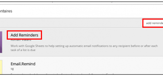 Installer le module add reminders