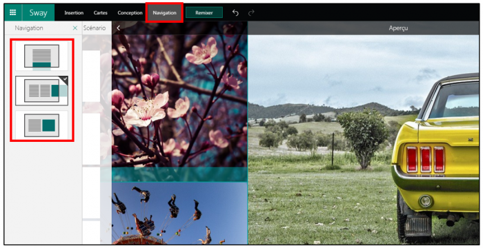 Modifier le mode de navigation