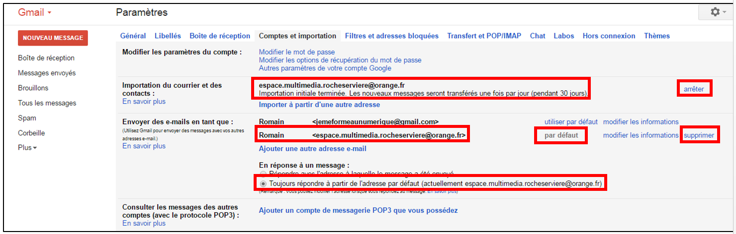Utiliser Gmail Pour Consulter Sa Messagerie Orange Je Me Forme Au
