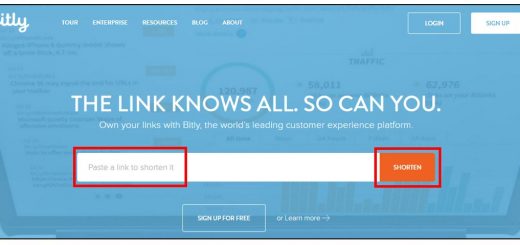 Raccourcir une url avec Bitly