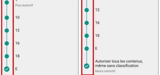 Restrictions sur les films et émissions télévisées