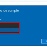 Modifier le type de compte