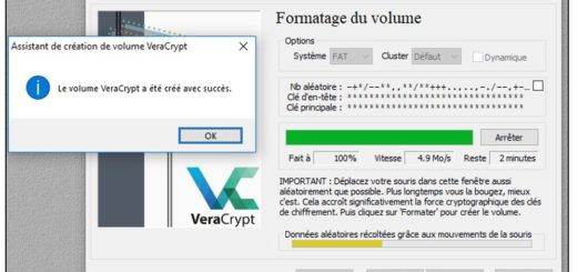 Formater le volume