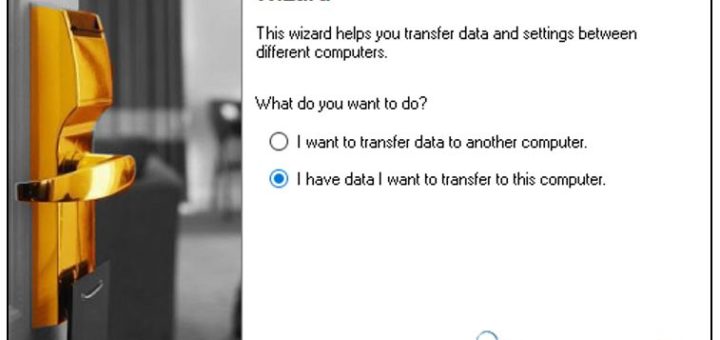Démarrer l'assistant Transwiz pour restaurer le profil