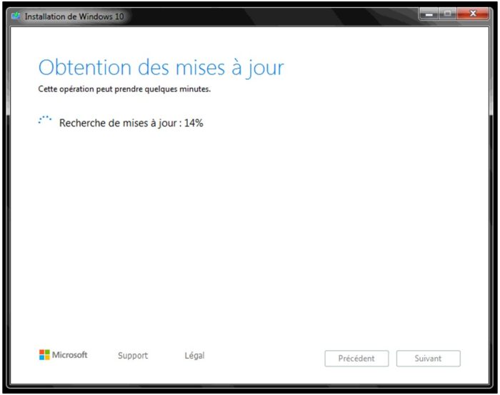 Téléchargement des dernières mises à jour