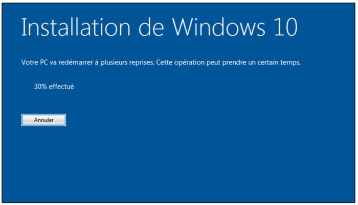 Installation en cours