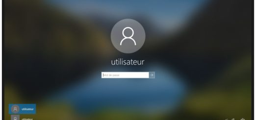 Nouvel environnement sous Windows 10