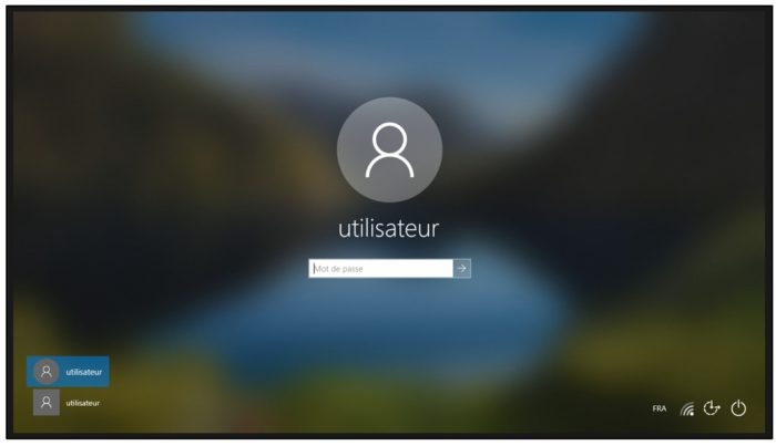 Nouvel environnement sous Windows 10