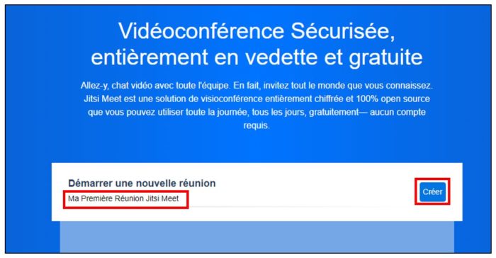 Démarrer une réunion