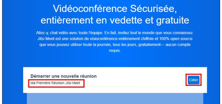 Démarrer une réunion
